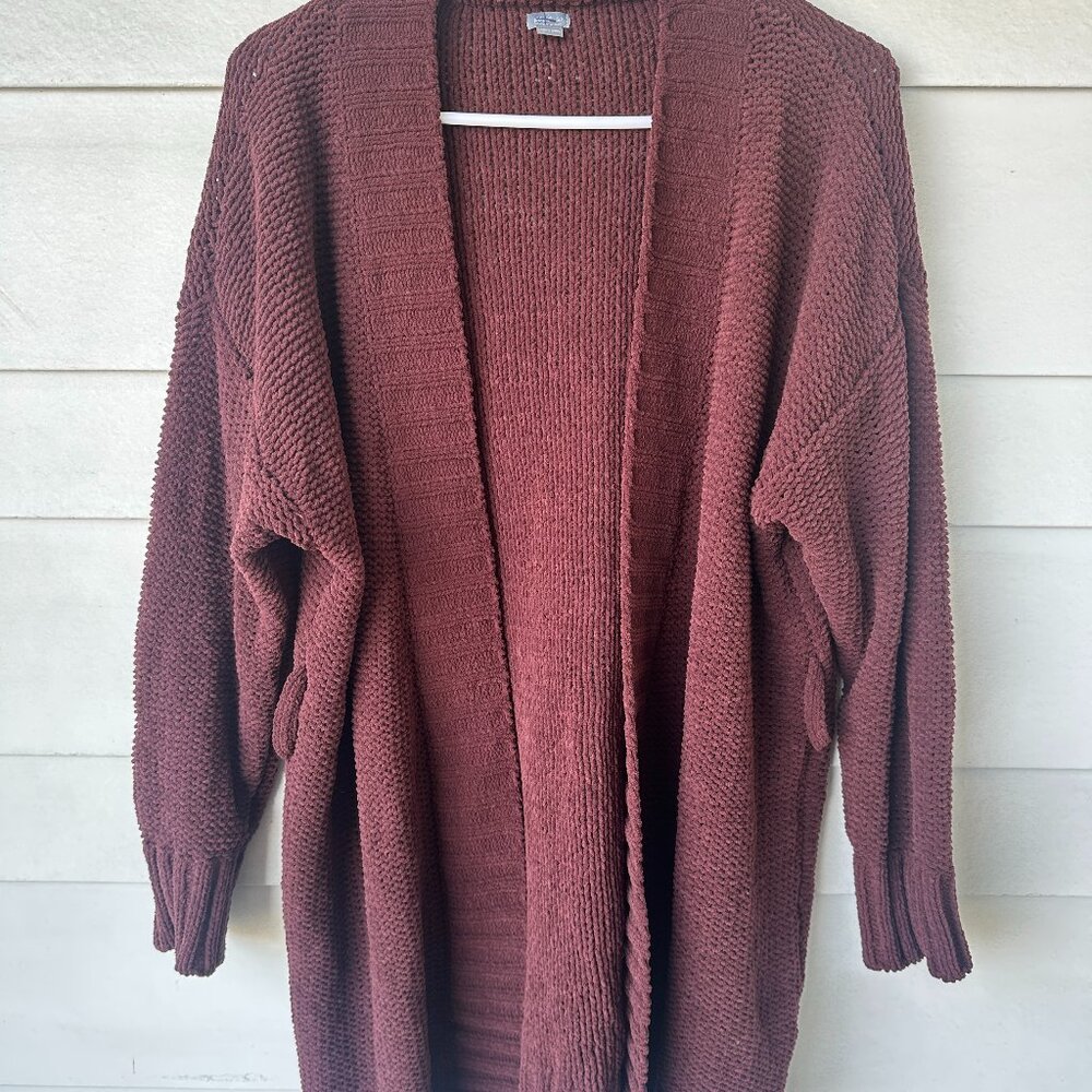 Aerie Open-Front Knit Cardigan